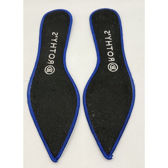 Rothy's "The Point" Cloud Grey Birdseye Ballet Flats Shoes Comfort womens 8 - Picture 7 of 15